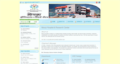 Desktop Screenshot of moryahospital.com